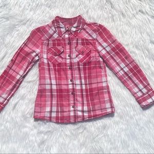 Girls Arizona flannel, girls medium